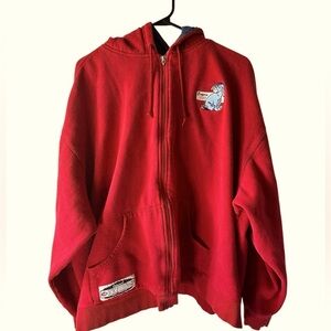 Disney Store 1966 Adult Unisex Zip Up  Sweater with Eeyore